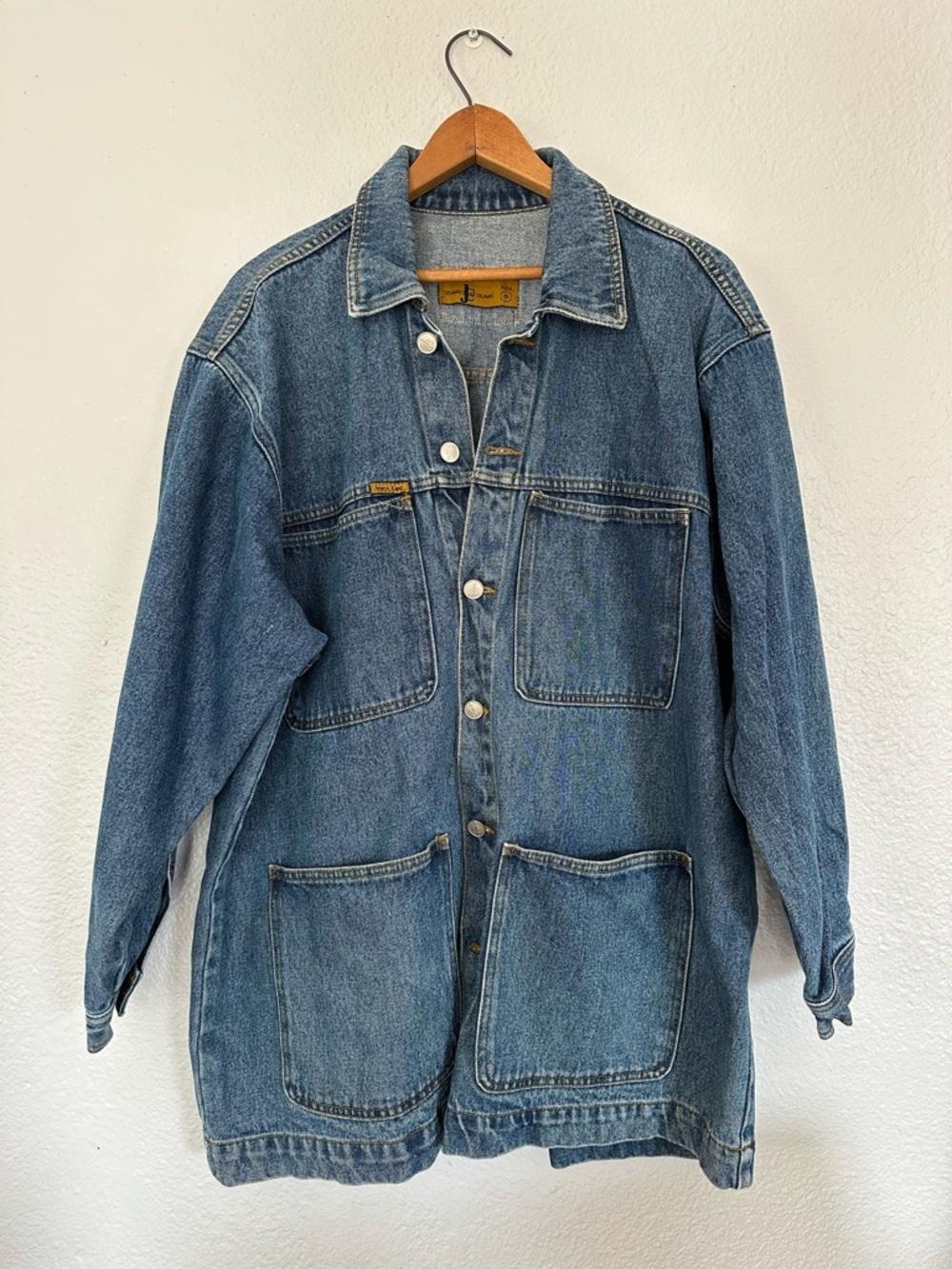 Oversized 90’s Denim Chore Jacket